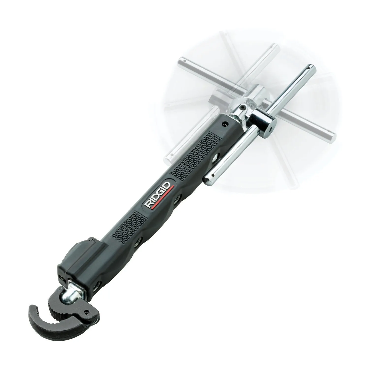 Ridgid 46753 2017 LED Telescoping Basin Wrench, 3/8"- 1 1/4" Capacity