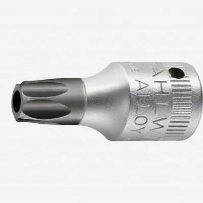 Stahlwille 01351030 44KTXB Security TORX Socket, T30s 1/4" Drive
