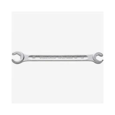 Stahlwille 41081113 24 Double ended open ring Flare Nut Spanner
