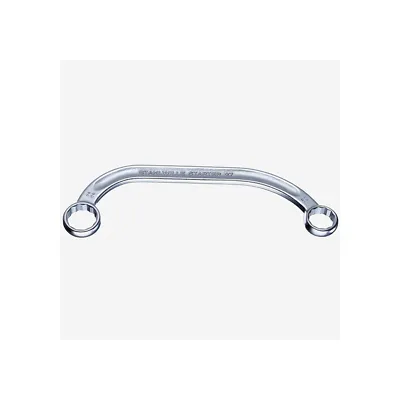 Stahlwille 41091922 27 Double ended ring Spanner STARTER (Half-Moon)