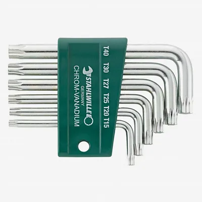 Stahlwille 96432201 10766/6 6 pcs TORX L-Key Set T15-T40
