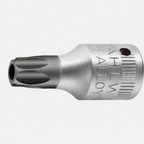 Stahlwille 01351020 44KTXB Security TORX Socket, T20s 1/4" Drive