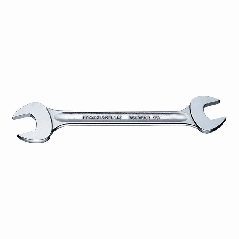 Stahlwille 40432428 DOUBLE OPEN ENDED SPANNER MOTOR 10 A 3/8 X 7/16, SIZE 3/8 X 7/16