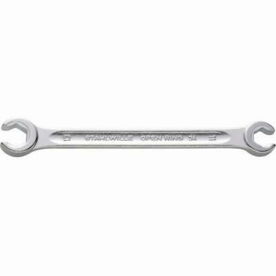 Stahlwille 41081011 24 Double ended open ring Spanner, 10 x 11 mm