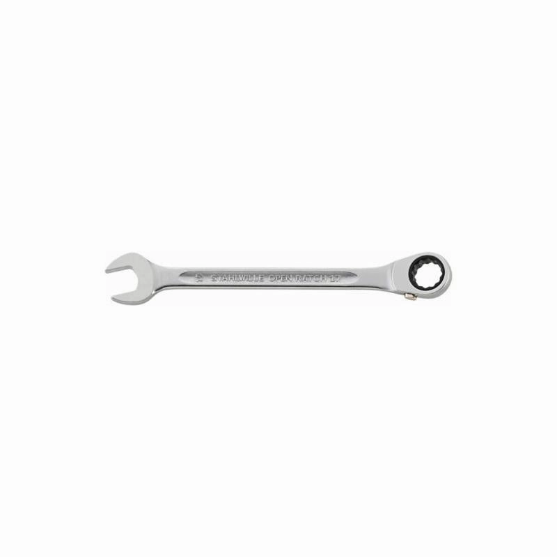 STAHLWILLE 41172121 RATCHETING COMBINATION WRENCH OPEN-RATCH
