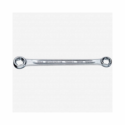 Stahlwille 41250608 21TX Double ended ring Spanner, E6 x E8