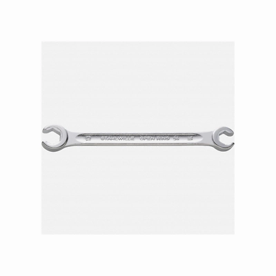 Stahlwille 41483234 24a Double ended open ring Flare Nut Spanner, angled