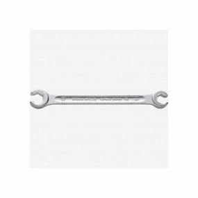 Stahlwille 41483234 24a Double ended open ring Flare Nut Spanner, angled