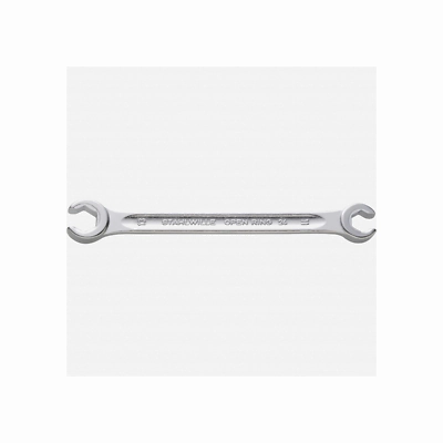 Stahlwille 41484048 24a Double ended open ring Bi-hex Flare Nut Spanner, angled