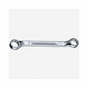 Stahlwille 41602428 180a Double ended ring Spanner Short Shallow Offset
