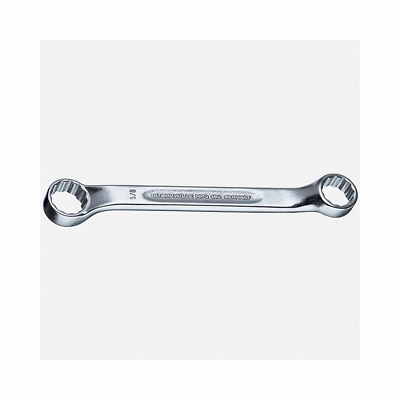 Stahlwille 41603436 180a Double ended ring Spanner Short Shallow Offset
