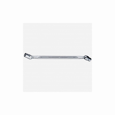 Stahlwille 43011819 29 Double ended flexi-joint Spanner, 18 x 19 mm