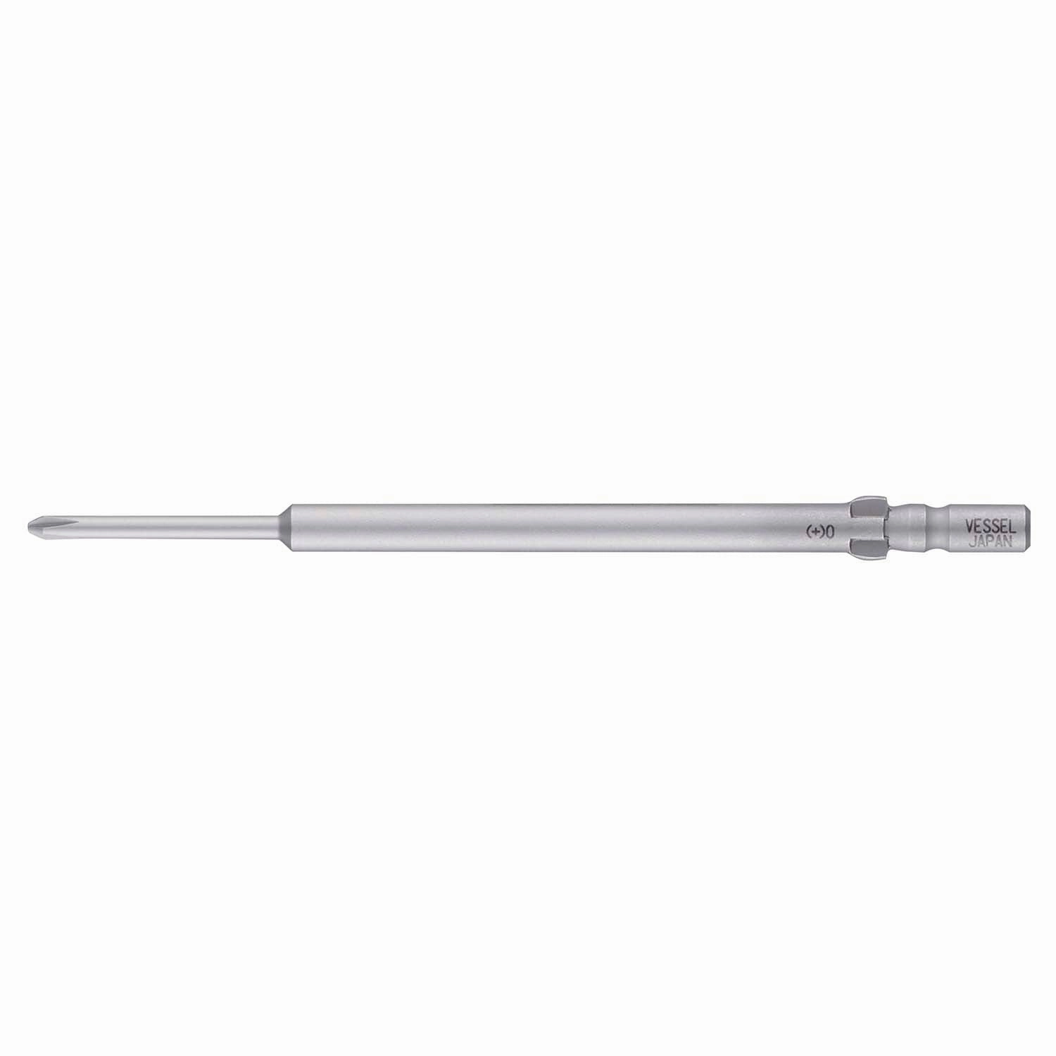 Vessel D73P022080P1 Phillips Precision Bit Wing-shank 4mm,  0x2x20x80