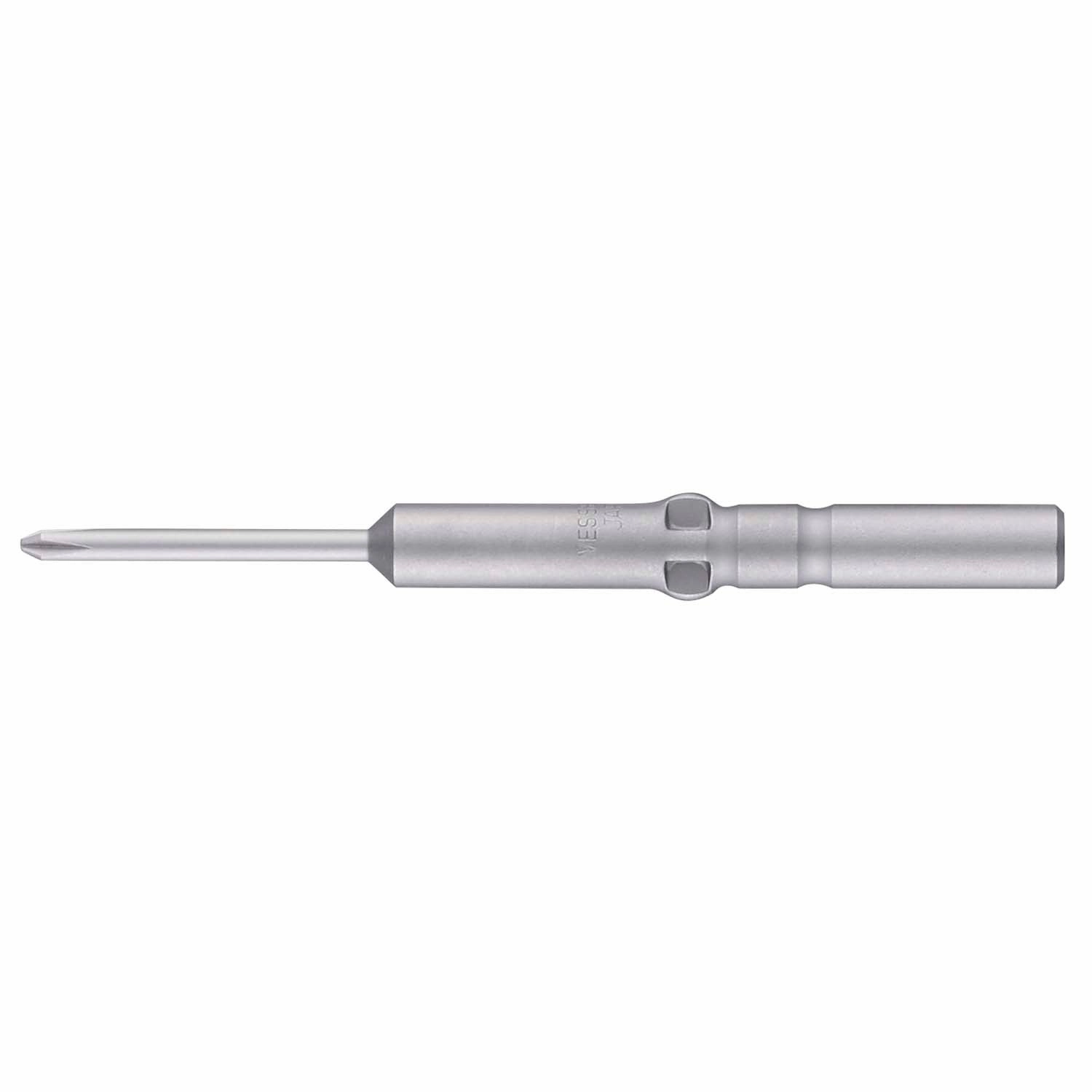 Vessel D76P022560P1 Phillips Precision Bit No.D76(PH0 x 2 x 25 x 60)