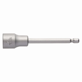 Vessel MB45AF14100P1 Power Bit 1/4" Hex B, A/F14x100 Nutsetter with Press-Fit Magnet