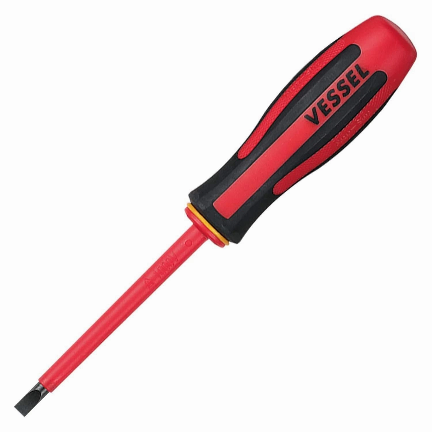 Vessel Tools 960S8150 MEGADORA Insulated Screwdriver No.960, Slotted 8mm