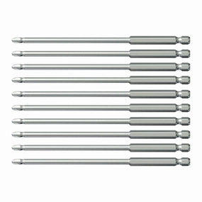 Vessel Tools NTPH2150P10K Neck Torsion Power Bits, PH2 x 150 mm, Bulk 10 Pc.