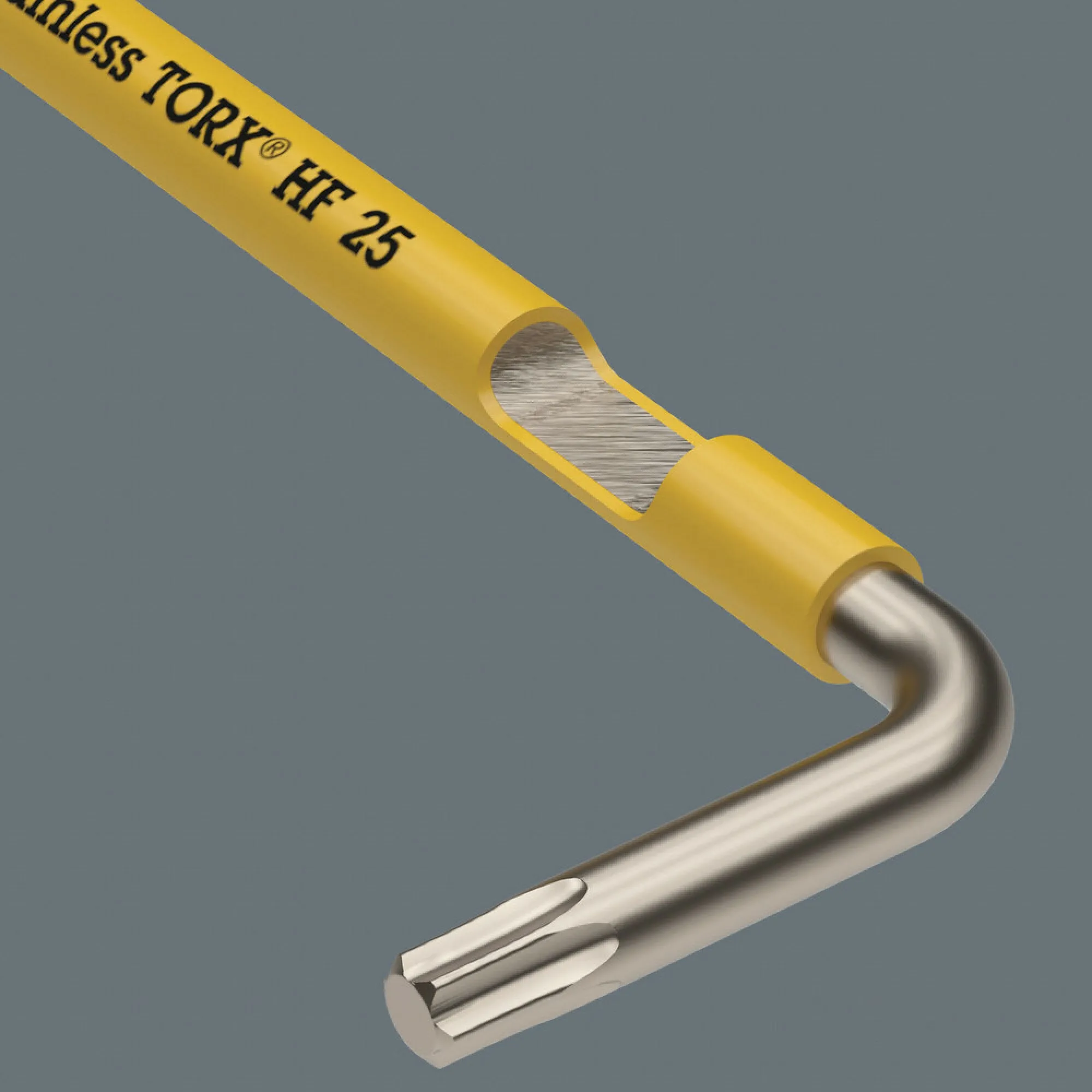 Wera 3967 SXL HF TORX L-key Multicolour with holding function, long, stainless, TX 15 x 123 mm