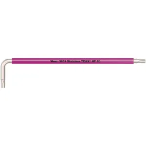 Wera 3967 SXL HF TORX L-key Multicolour with holding function, long, stainless, TX 15 x 123 mm