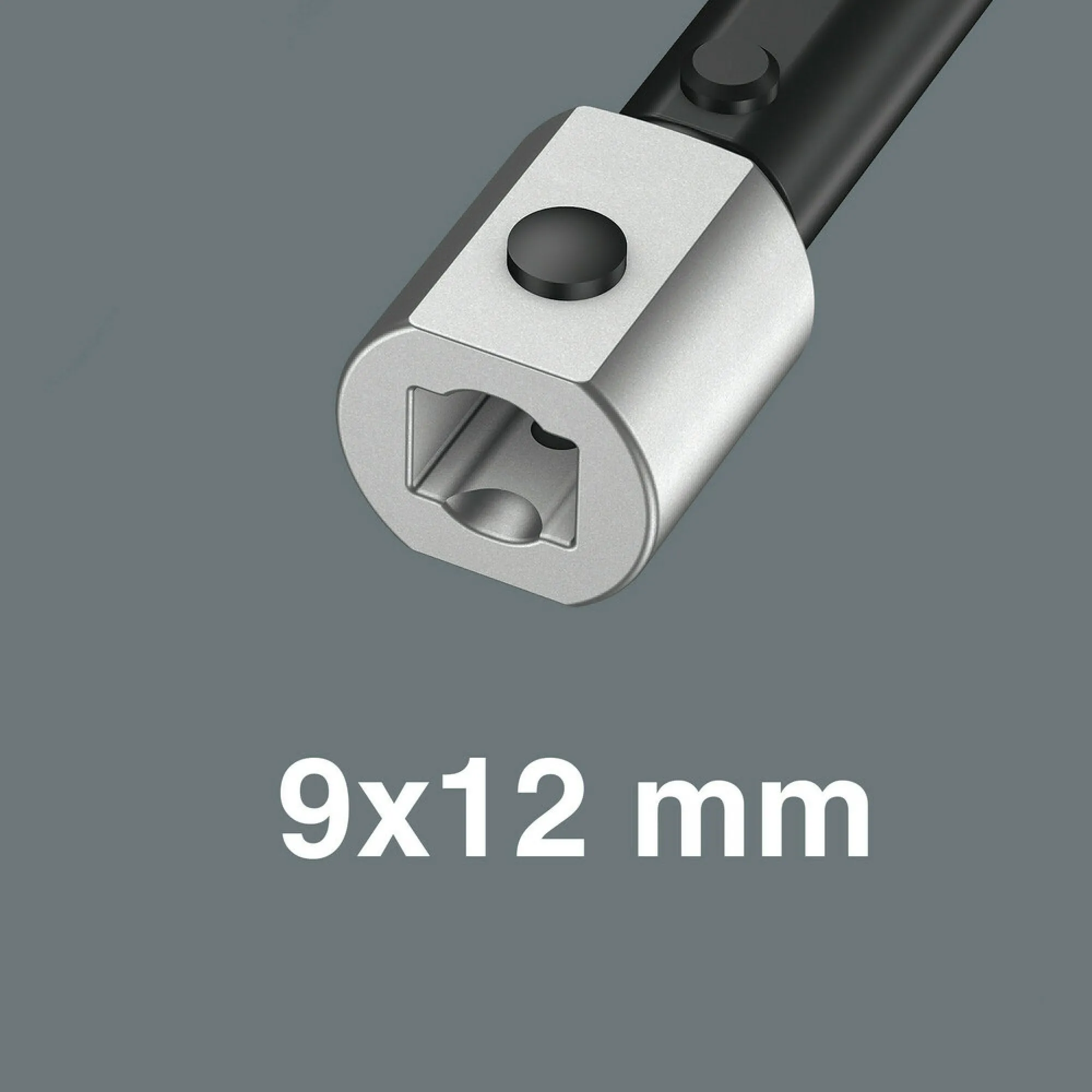 Wera 7771 Ring spanner insert, 9x12 mm, 21 x 51 mm