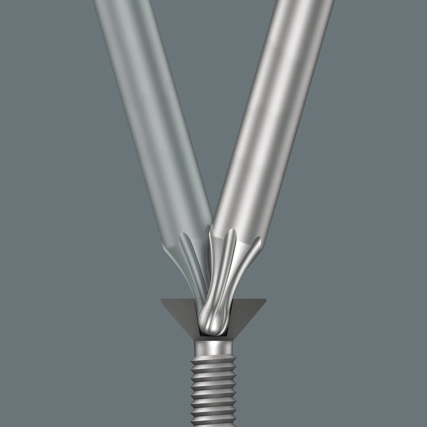 Wera 950 PKS L-key, metric, chrome-plated, 5 x 90 mm