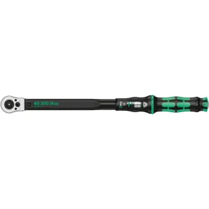 Wera Click-Torque C 3 Push R/L adjustable torque wrench for clockwise and anti-clockwise torque-control, 40-200 Nm, 1/2" x 40-200 Nm