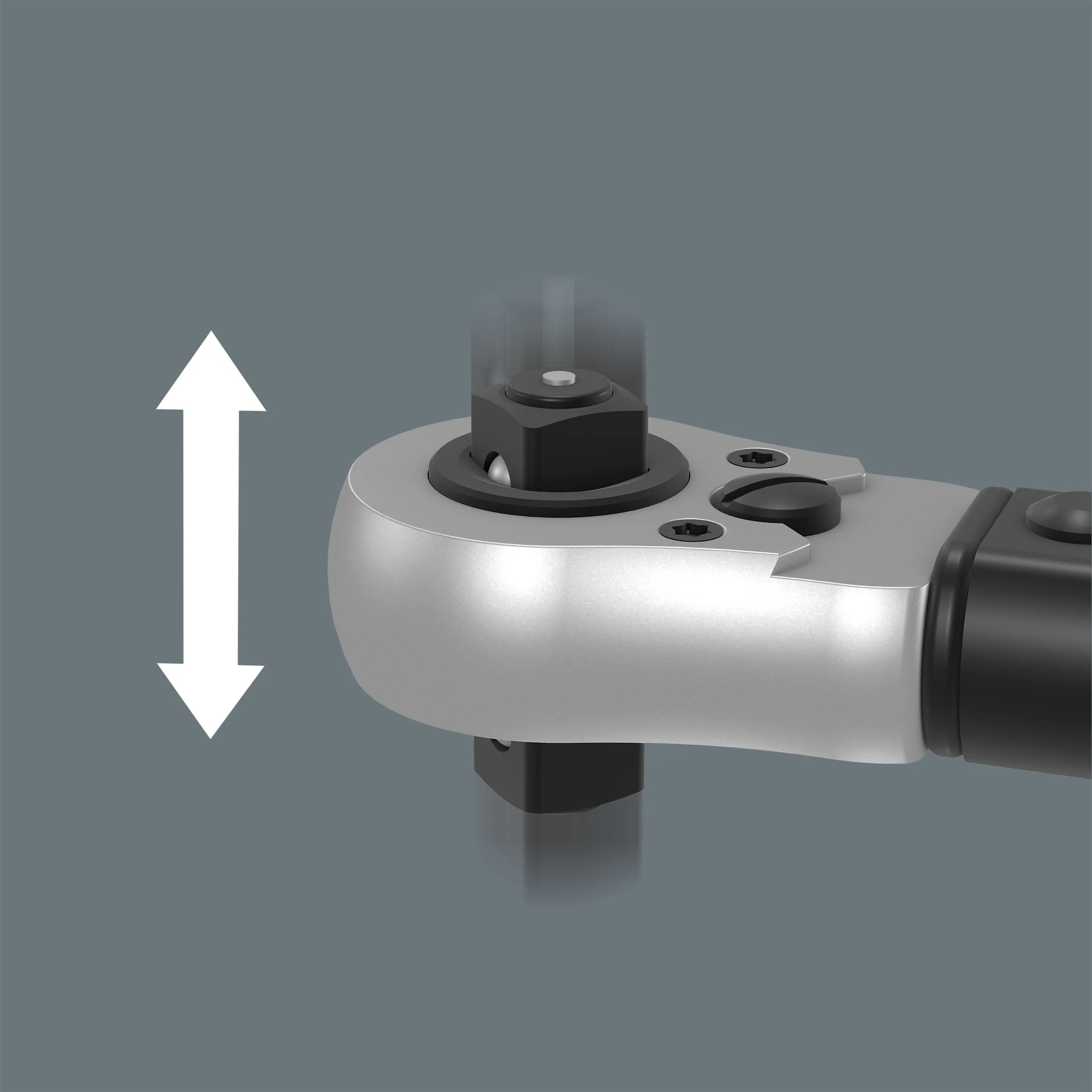Wera Click-Torque Lock C 3 R/L Torque wrench, adjustable, Torque function, square head insert (1/2"), clockwise/counterclockwise torque operation, 40-200 Nm