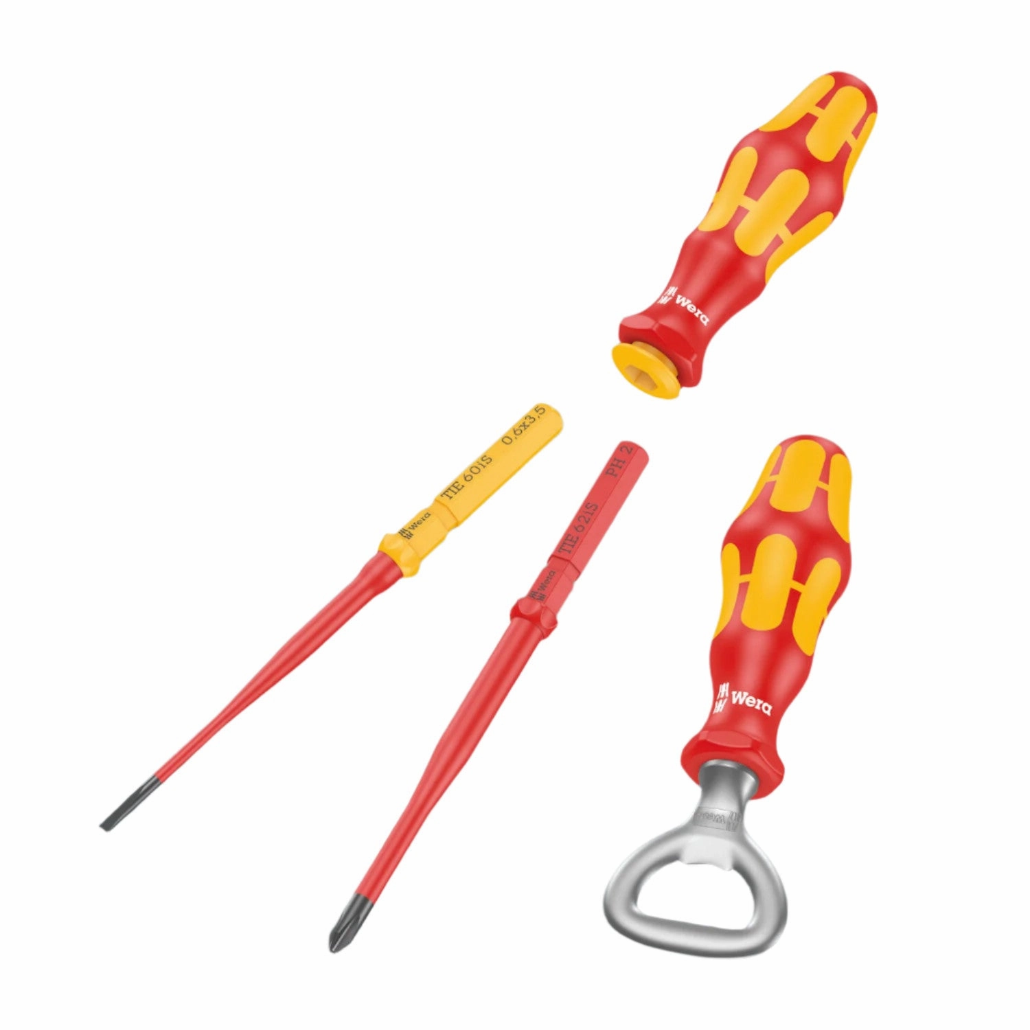 Wera 05135816001 Kraftform Kompakt VDE Set Christmas 2024, 4 Pc.