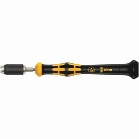 Wera 1460 ESD Kraftform Micro pre-set adjustable torque screwdrivers (0.02-0.11 Nm) with quick-release chuck, 1461 ESD x 0.050 Nm
