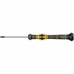 Wera 1567 TORX BO ESD Kraftform Micro screwdriver for tamper-proof TORX screws, TX 6 BO x 60 mm