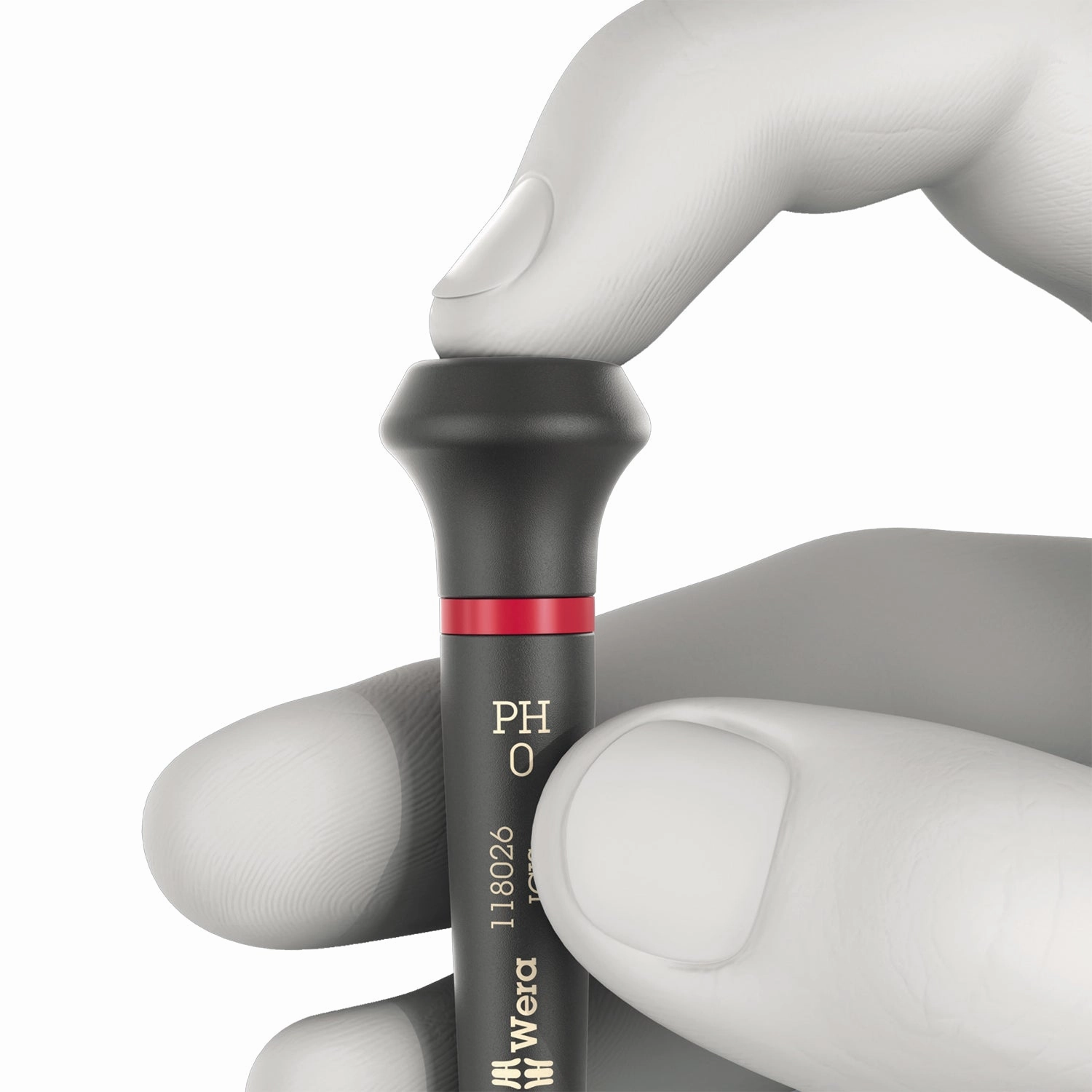 Wera 1567 TORX ESD Kraftform Micro screwdriver for TORX screws, TX 3 x 40 mm