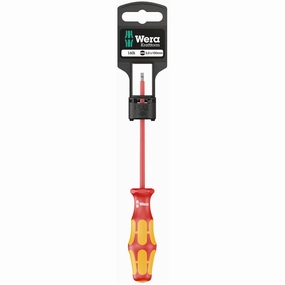 Wera 160 i SB VDE Insulated screwdriver for slotted screws, 0.5 x 3 x 100 mm