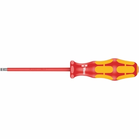 Wera 160 i VDE Insulated screwdriver for slotted screws, 1.2 x 8 x 175 mm