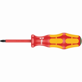 Wera 167 i VDE Insulated screwdriver for TORX screws, TX 8 x 80 mm