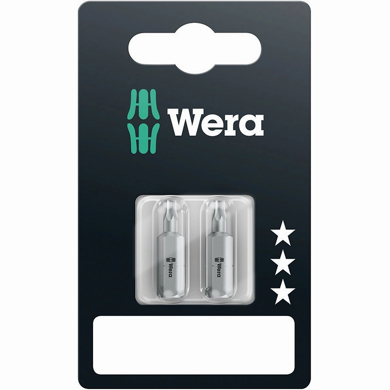 Wera 1Z Professional TORX #10 Bit, 2 Piece