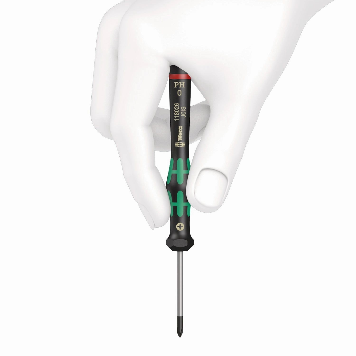 Wera 2035 Screwdriver for slotted screws for electronic applications, 0.20 x 1.2 x 40 mm