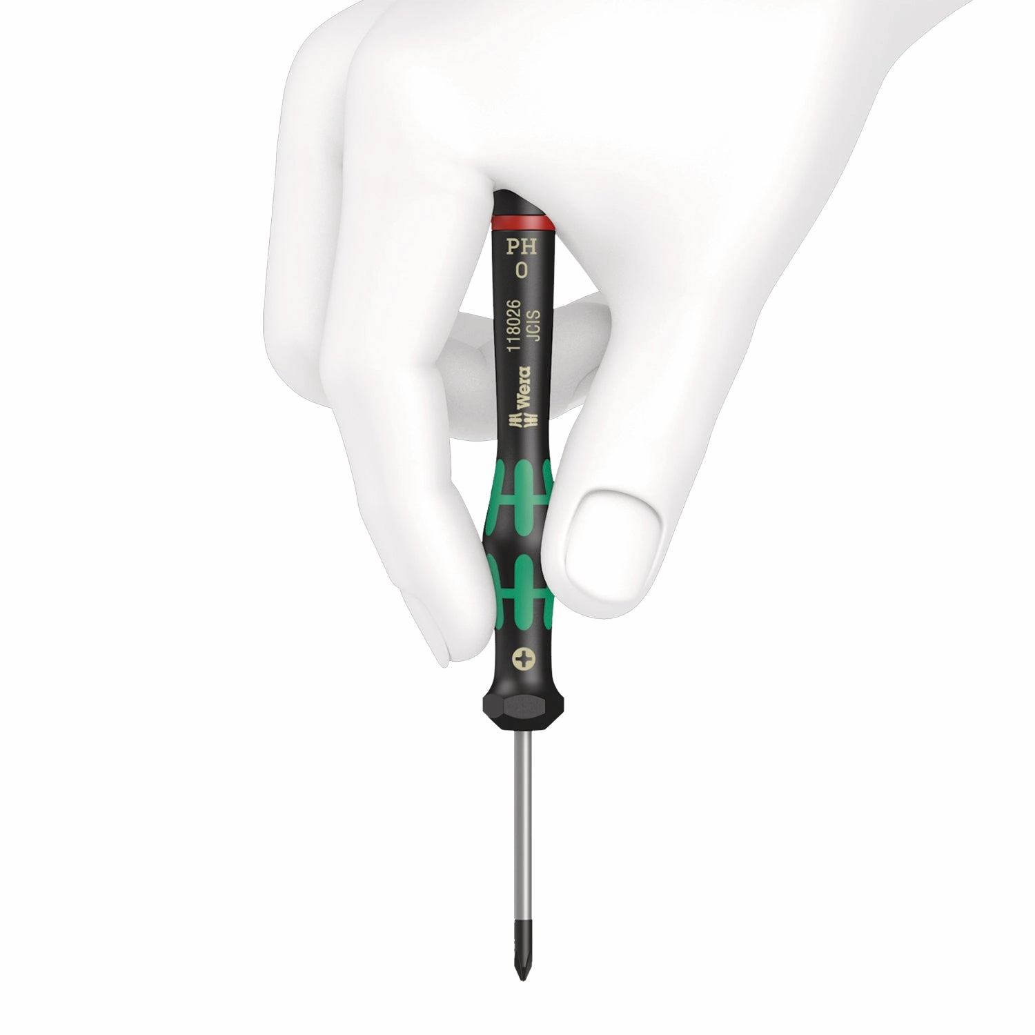 Wera 2052 Ball end hexagon screwdriver for electronic applications, 7/64" x 60 mm