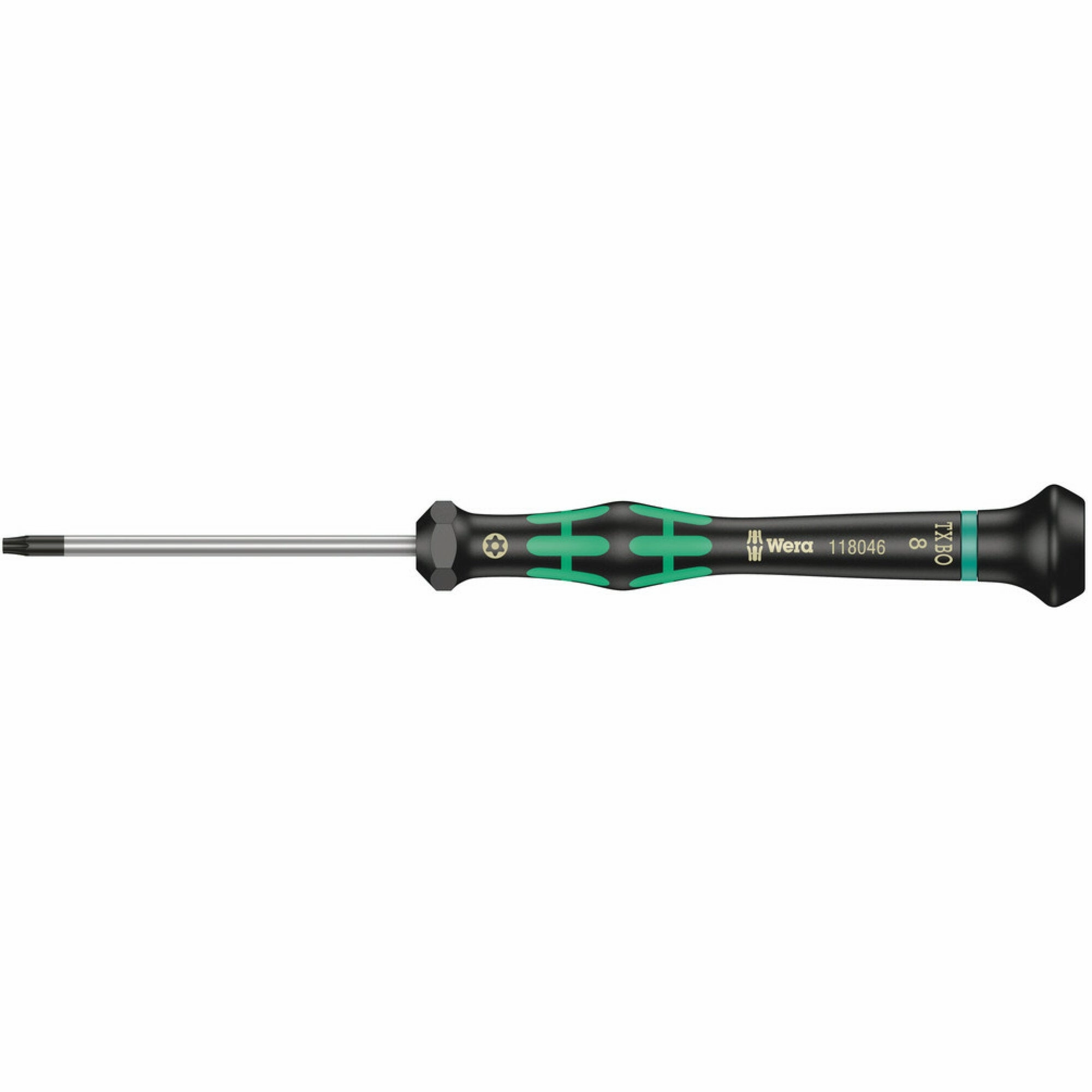 Wera 2067 TORX BO Screwdriver for tamper-proof TORX screws for electronic applications, TX 9 x 60 mm