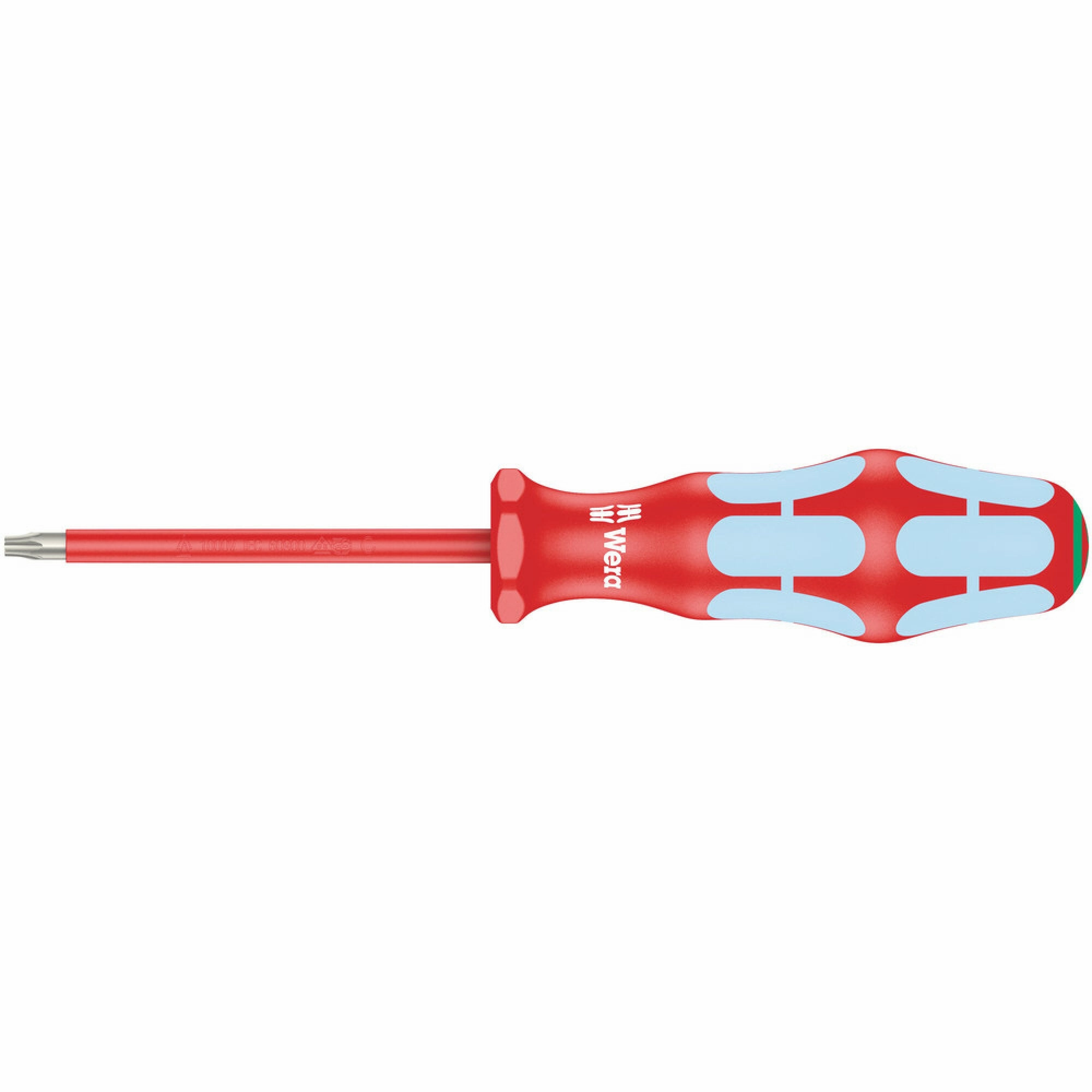 Wera 3167 i VDE-insulated TORX screwdriver, stainless steel, TX 10 x 80 mm