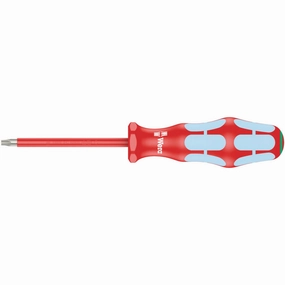 Wera 3167 i VDE-insulated TORX screwdriver, stainless steel, TX 10 x 80 mm