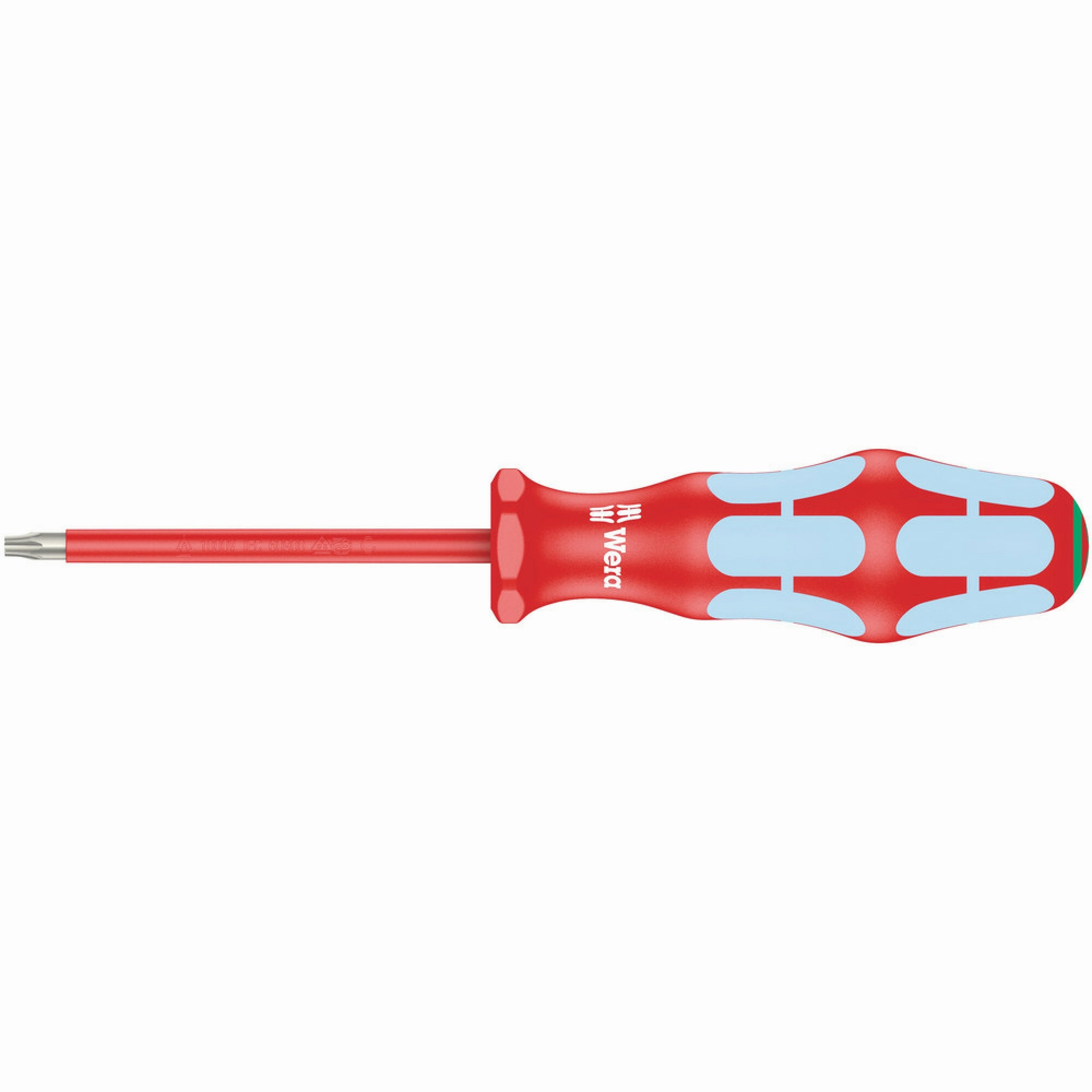 Wera 3167 i VDE-insulated TORX screwdriver, stainless steel, TX 8 x 80 mm