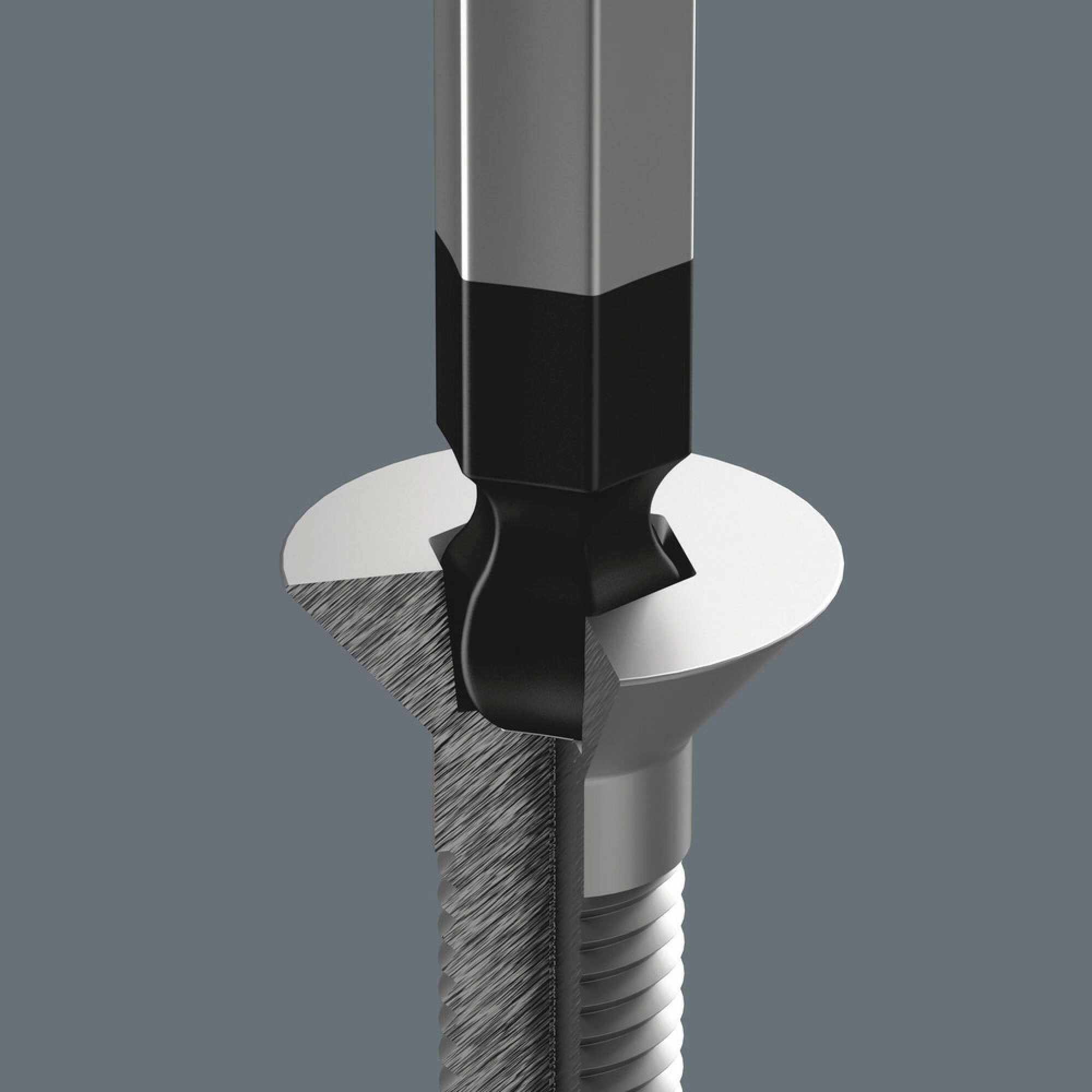 Wera 352 Ball end screwdriver for hexagon socket screws, 3/16" x 100 mm