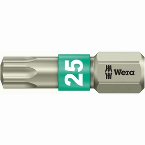 Wera 3867/1 TS TORX bits, stainless, TX 30 x 25 mm