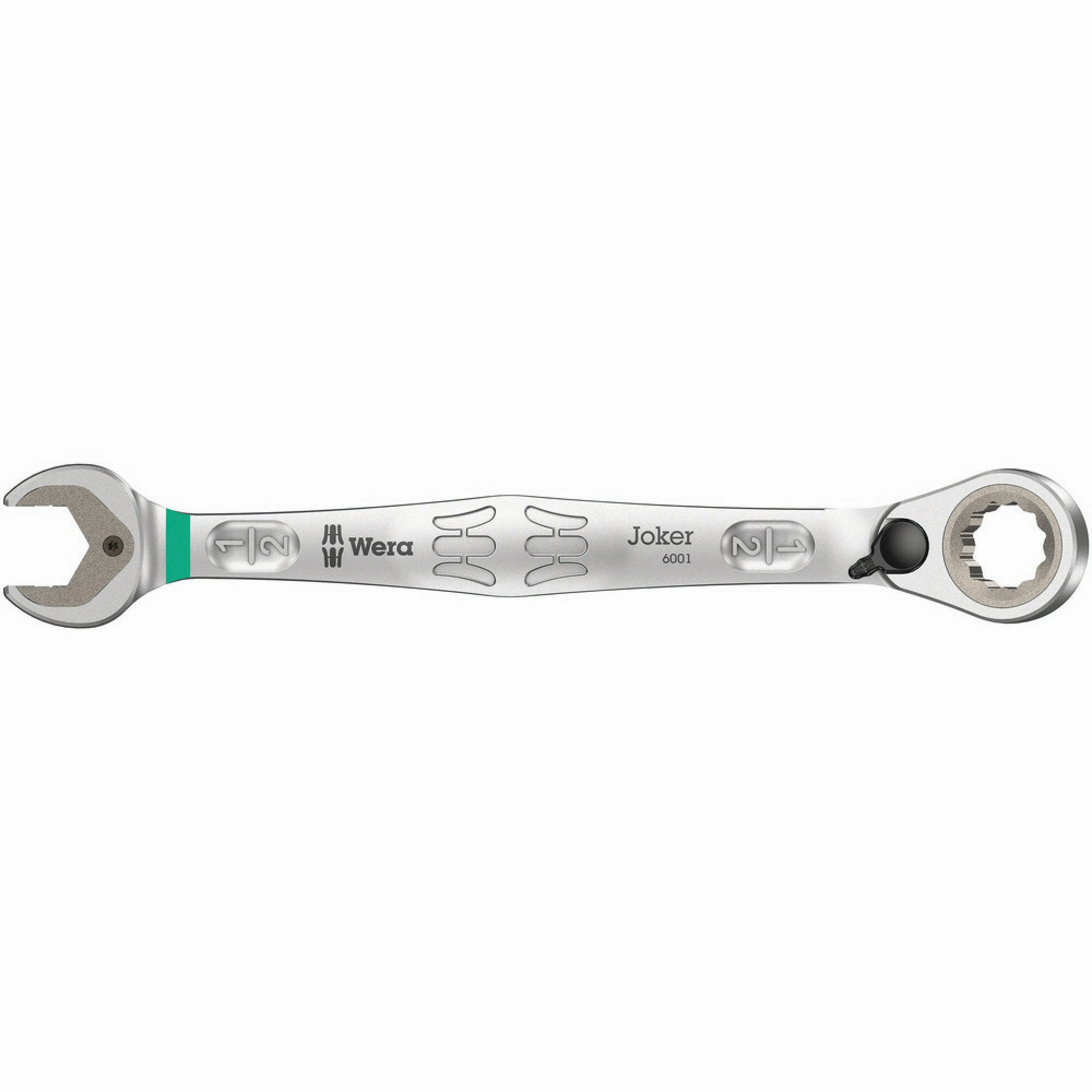 Wera 6001 Joker Switch Ratcheting combination wrenches, with switch lever, imperial, 3/8" x 159 mm