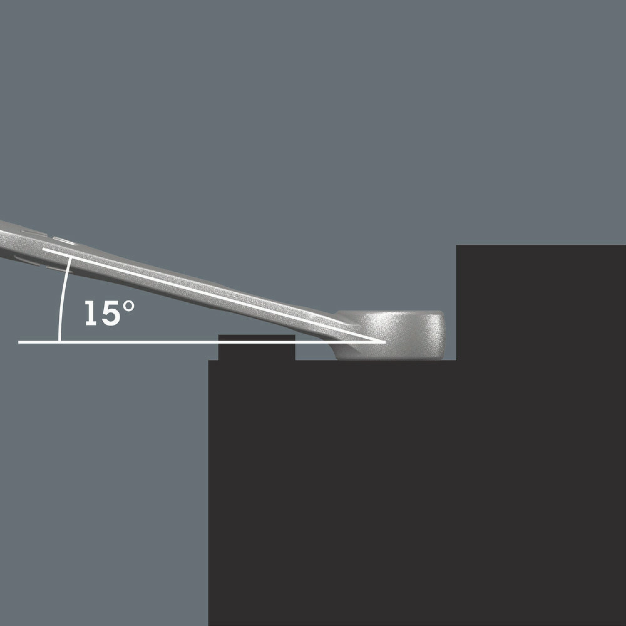 Wera 6003 Joker combination wrench, 17 x 190 mm