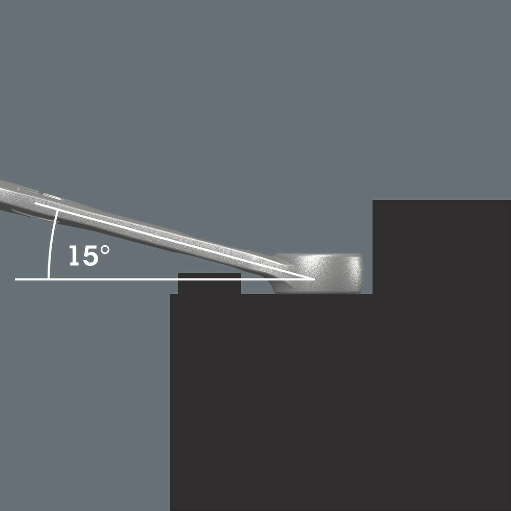 Wera 6003 Joker Pedal combination wrench, 15 x 174 mm