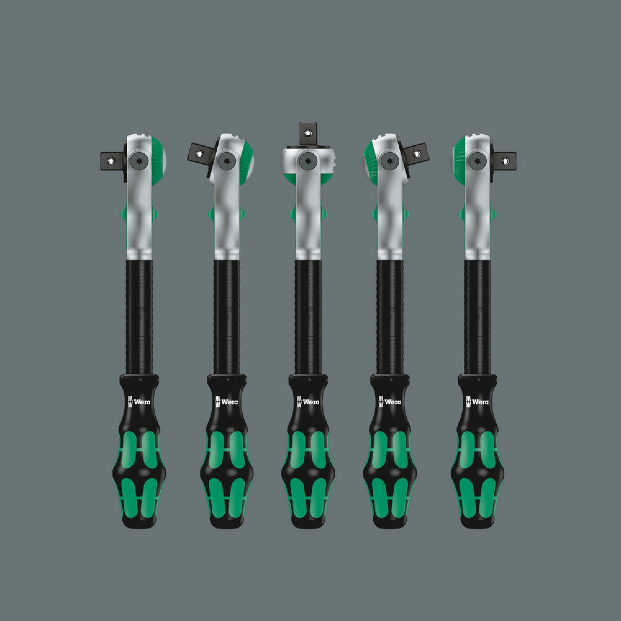 Wera 8100 SC 2 Zyklop Speed Ratchet Set, 1/2" drive, metric, 37 pieces
