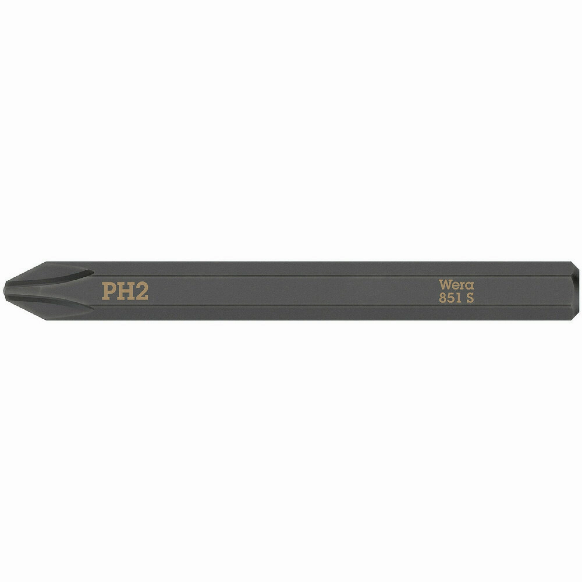 Wera 851 S Phillips bits for impact screwdrivers, PH 3 x 70 mm