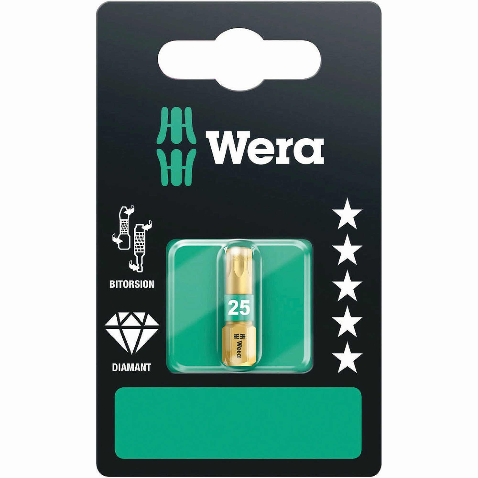 Wera 867/1 BDC SB TORX bits, TX 10 x 25 mm