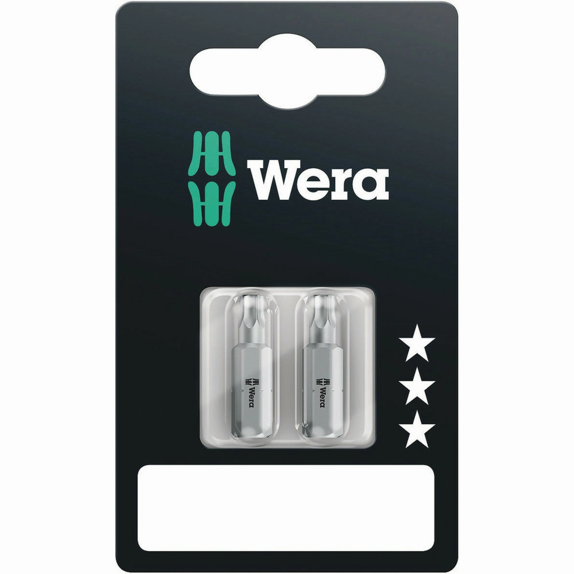Wera 867/1 SB TORX bits, TX 15 x 25 mm, 2 pieces